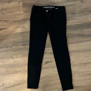 Black American Eagle Jegging